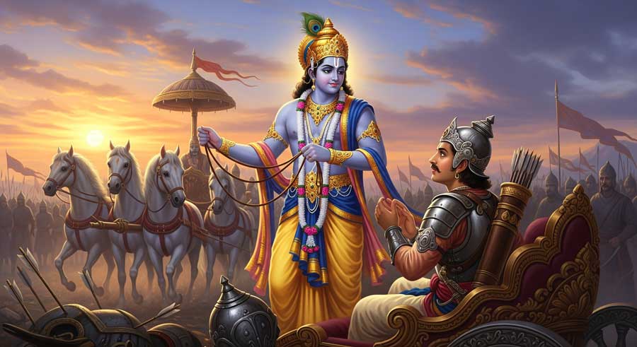 Крішна і Арджуна – Бхагавад ГІта