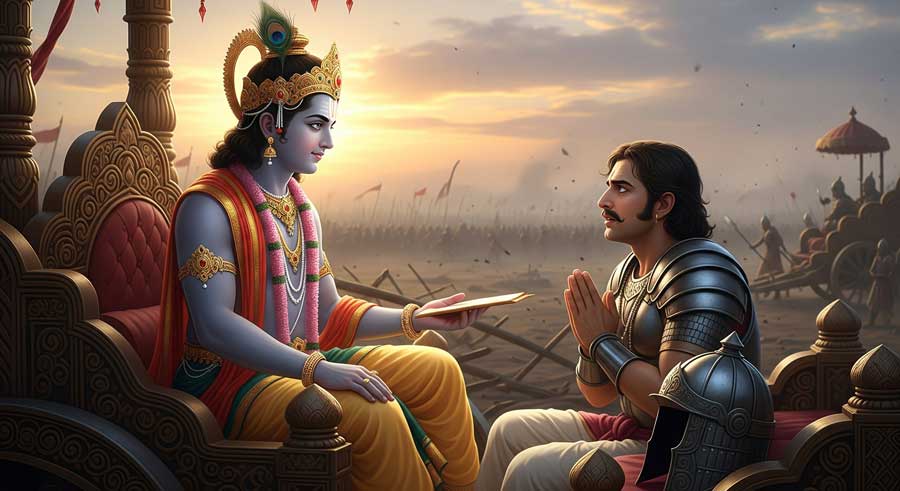 Крішна і Арджуна – Бхагавад ГІта