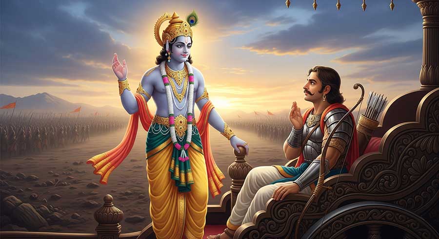 Крішна і Арджуна – Бхагавад ГІта